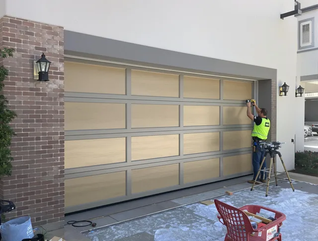 Garage door replacement service by Smithfield Garage Door Repair in Smithfield