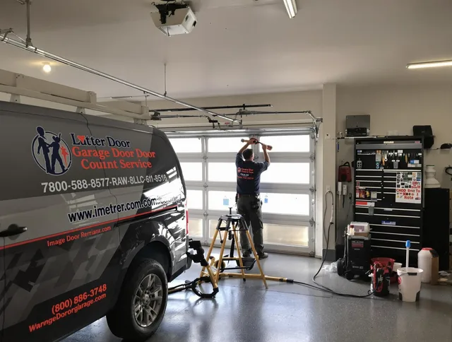 Smithfield Garage Door Repair team performing same-day garage door repair in Smithfield